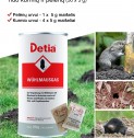 DETIA WÜHLMAUSGAS nuo kurmių ir pelėnų, 250 g